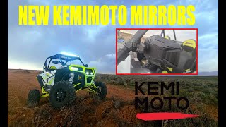 new Kemimoto rzr mirrors!