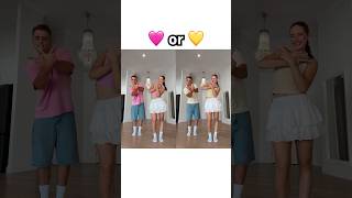 WE NEED TO KNOW!? 😆😅 - LOVE THE APT. DANCE by ROSÉ \u0026 Bruno Mars - #dance #trend #couple #shorts