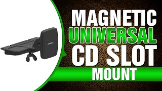 Magnetic Universal CD Slot Car Phone Mount,APPS2CAR CD Player Car Phone Mount Universally Compatible