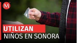 Detienen a familia que utilizaba niños para transportar heroína en Sonora