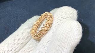 Clash de Cartier ring, small model, 18K yellow gold#luxury #season #cartier #party