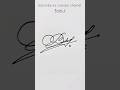 Signature best style of your name #shrots #handwriting #signature