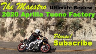 MAESTRO'S 2020 APRILIA TUONO FACTORY Review