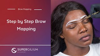 Step by Step Brow Mapping 🧡  | Supercilium