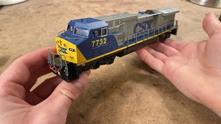 Trying to repair a Bachmann CSX Dash 8-40c Locomotive