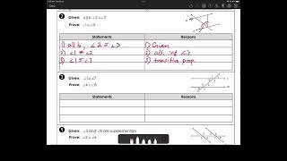 Geo - 3.4 Proofs with Parallel Lines