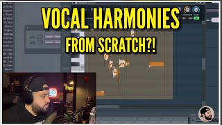 How to make VOCAL HARMONIES FROM SCRATCH (with FL Studio)
