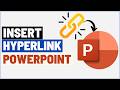 How to Insert Hyperlink in Powerpoint | Add Hyperlink in PowerPoint