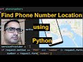 Track Phone Number Location in Python - Python Tutorials & Projects