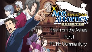Phoenix Wright: Ace Attorney Trilogy - Rise from the Ashes Part 1 (PC No Commentary)
