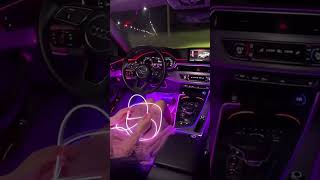 Transform Your Car Interior with Stunning Neon LED Lights! #accessories #gadget #automobile