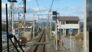 【東武】桐生線 (前面展望) 三枚橋→治良門橋