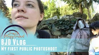 BJD vlog: My first public photo shoot!