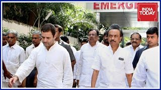 Rahul Gandhi To Visit DMK Chief Karunanidhi In Chennai