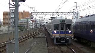 2018.3.7  南海電車 6200系 6507F  + 6305F区急なんば 今宮戎通過