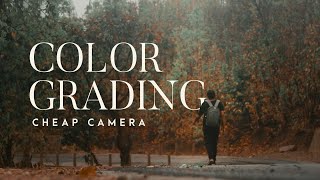 Cheap Camera Color Grading in HINDI /How to Color grade Mobile Footage / Canon  Color grading