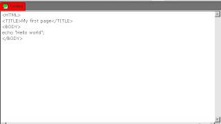 0201 Embedding PHP within HTML