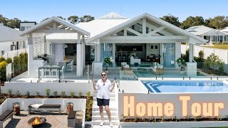 Coastal Waterfront Mater Prize home tour