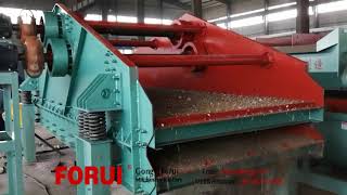 ZSM1848 heavy duty linear vibrating screen for sand classification