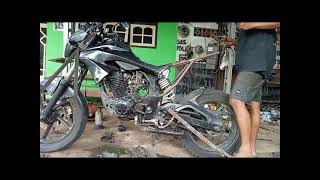 modif KLX Supermoto,Yamaha BYSON,dengan mudah,,PART 1