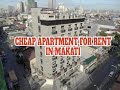 Cheap Apartment for Rent in Makati