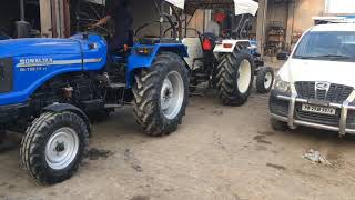 new holland vs sonalika tractor tochan | new holland taviya mukabla #newholland #sonalika #3630 #rx