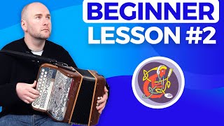 Irish Button Accordion Lesson [The Basics] Báidín Fheidhlimí