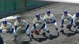 神戸国際大附シートノック『２０１９春季高校野球兵庫県大会・２回戦』