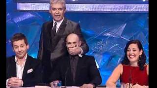 Phillip Schofield handgag's Jason Gardiner on Dancing On Ice 2009