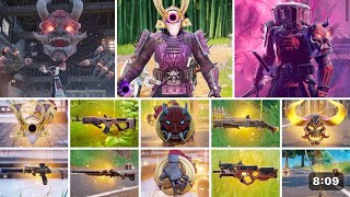 Fortnite chapter 6 all mythic all meddalon victory roaly