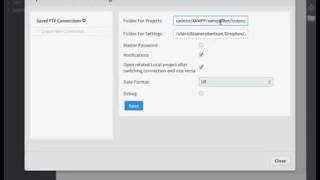 Brackets eqFTP Setup
