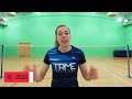 badminton specific warm up in 10 minutes