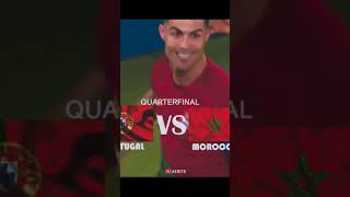 Portugal vs Morocco highlights #shorts