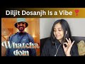 Diljit Dosanjh : Whatcha Doin | Ghost | Thiarajxtt | Reaction by @vocalist_anjali2125