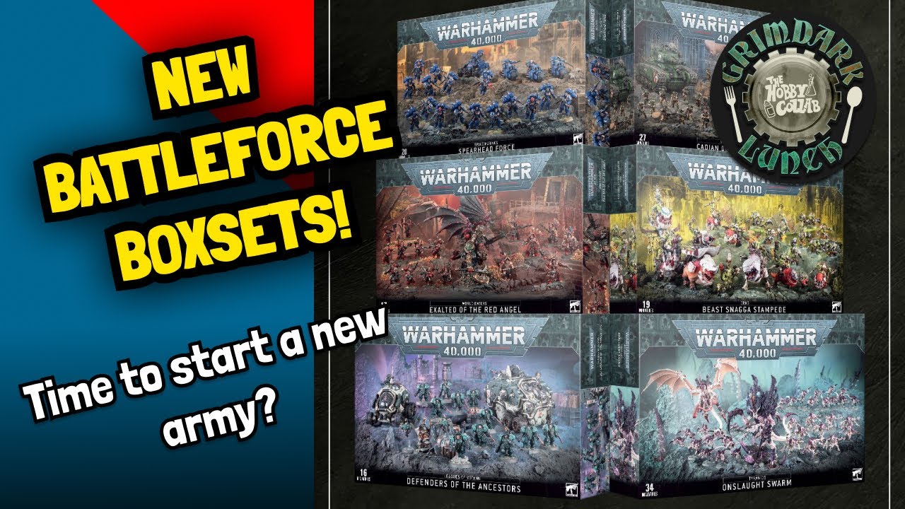 New 40k Boxsets Youtube