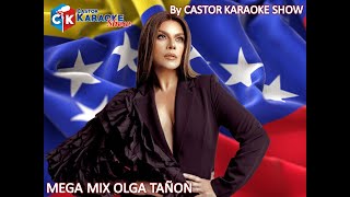 karaoke mega mix olga tañon by castor karaoke show