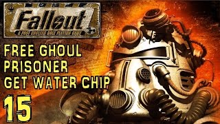 Fallout 1 - Free Ghoul Prisoner, Water Chip location (Necropolis) - Part #15