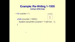 Tutorial 5 - Looping in Java