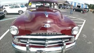 1951 Plymouth Cambridge Two Door Sedan Maroon ZH1029226284