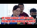 VP SARA SINAGOT ANG SUBPUENA NG NBI AT ANG PAGKASO SA KANYA NG PALASYO