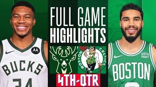 Boston Celtics vs Milwaukee Bucks FULL HIGHLIGHTS - QTR HD | 2024 NBA season | 3