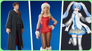 ALL Cosmetics Added in Winterfest 2025! (Snow Miku, Harry Potter Defaults, + More)
