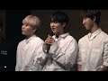 170617 용산 팬싸 호시 엔딩 멘트 who hoshi focus 4k