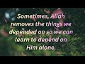 **Feeling Lost? Allah Is Still Guiding You 🤍**