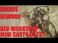 [WARFRAME] CAT KING Inaros Rework Dev-Workshop Overview/Theorycraft Review | Whispers In The Wall