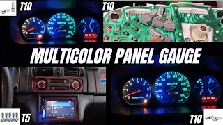 MITSUBISHI ADVENTURE MULTICOLOR DASHBOARD  PANEL GAUGE