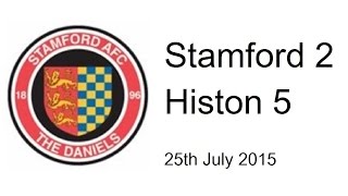 Stamford 2 Histon 5