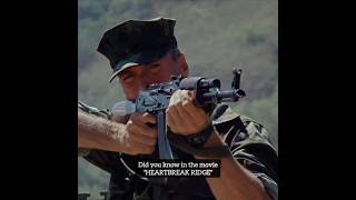 Why didn't the colonel salute Gunny Highway in Heartbreak Ridge? - #shorts #short