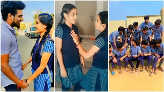 School girl and boys tik tok tamil ✨❤️✨