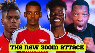 Arsenal's NEW Attack Is Very Exciting. Isak, Williams, Saka.